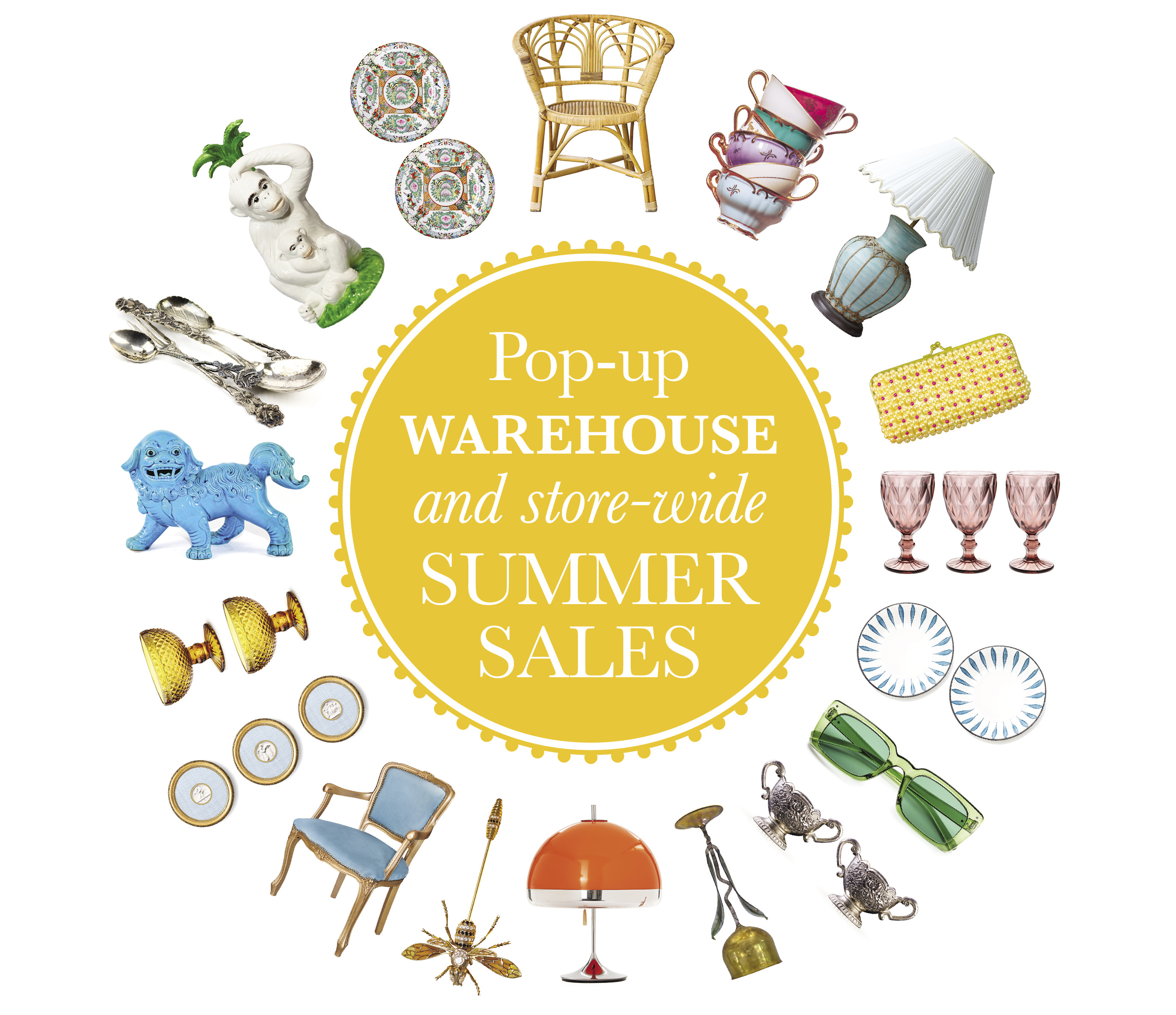 Pop-up Warehouse and Store-Wide Summer Sales