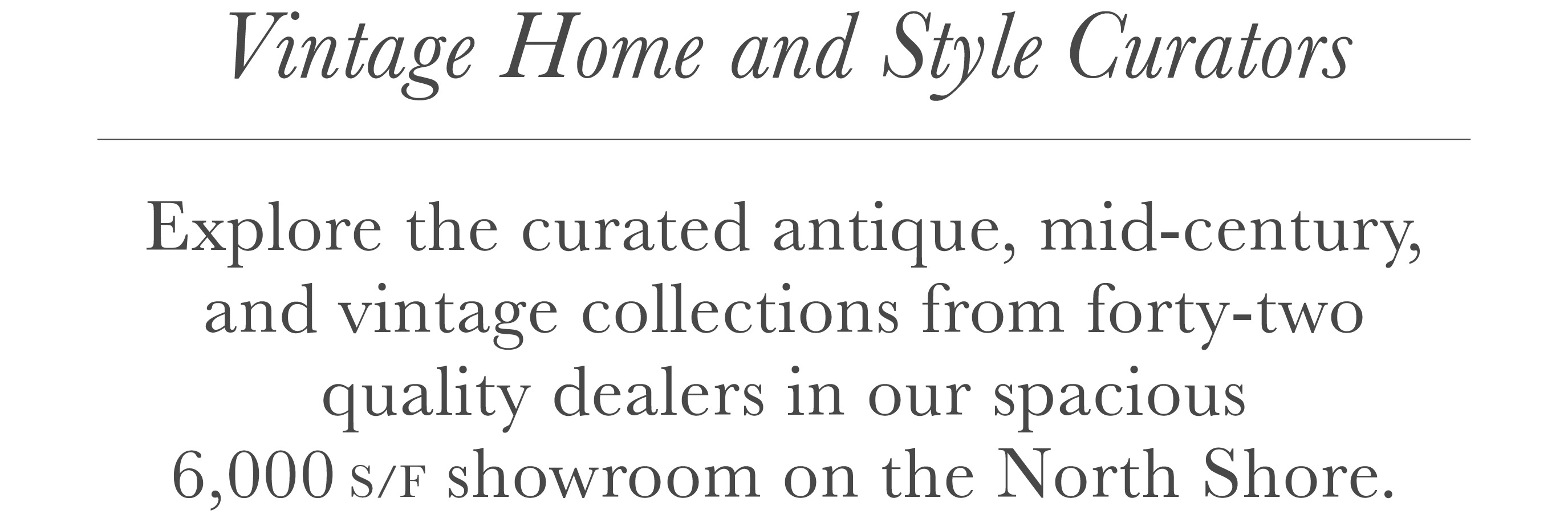 Vintage Home and Style Curators